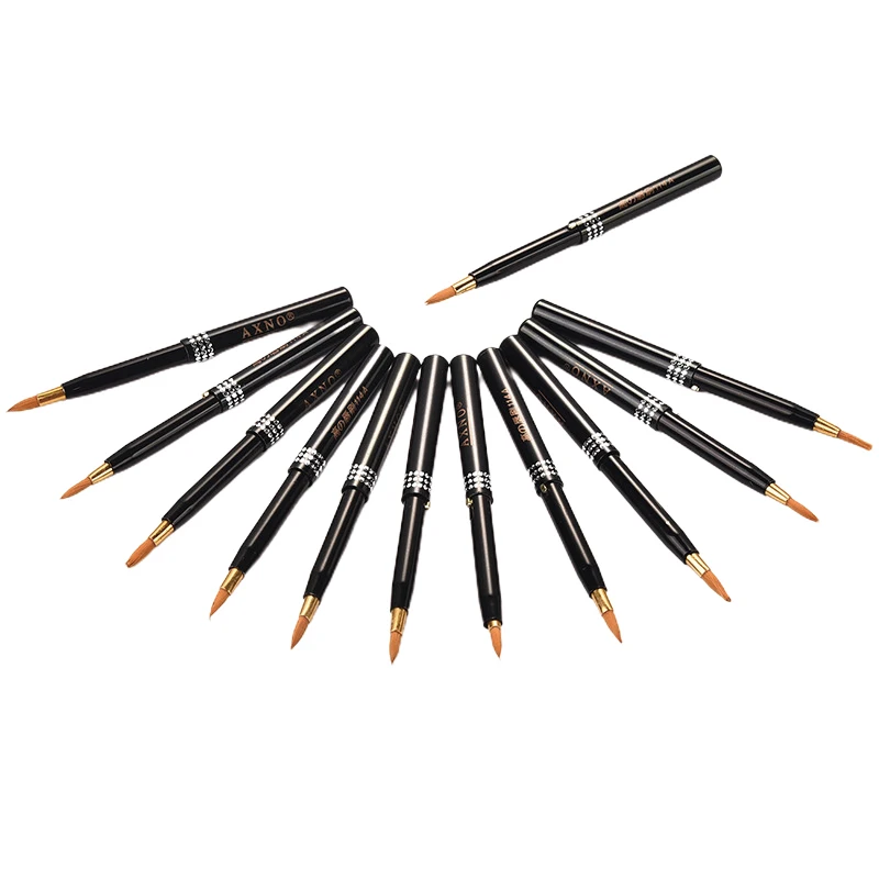 1 шт. выдвижная кисть для губ портативная блеска помады аппликатор регулируемый