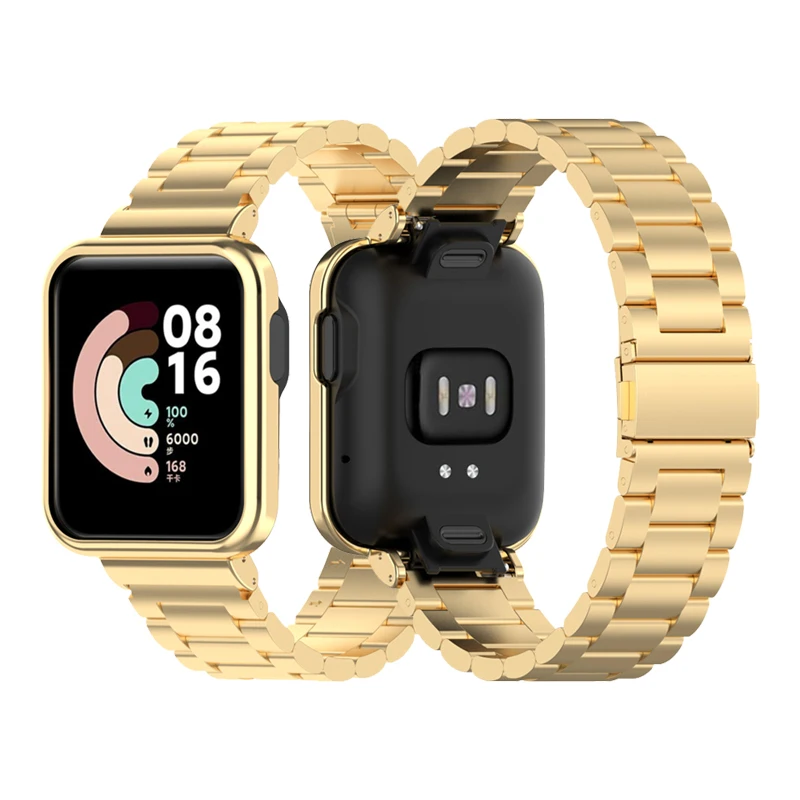 

Ремешок металлический для Redmi Watch/Mi Watch Lite, сменный Браслет из нержавеющей стали для Redmi Watch/Mi Watch Lite