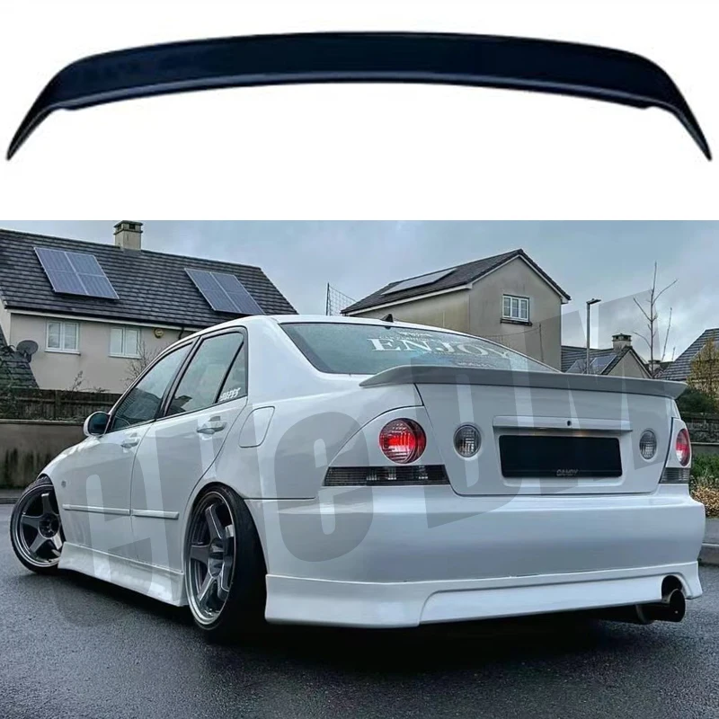 IS200 модифицированный TRD стиль черный/настоящее углеродное волокно задний