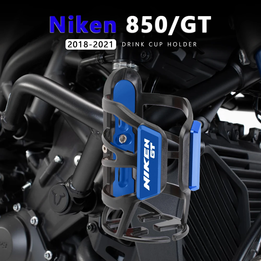 Motorcycle Drink Cup Holder CNC Aluminum Alloy Water Bottle Mount for Yamaha Niken 850 GT Accessories 2018 2019 2020 2021