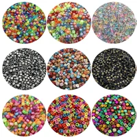 100 pieces bag of acrylic english letter beads diy handmade beaded jewelry accessories
