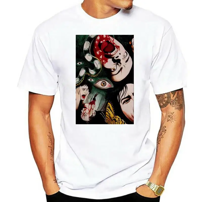 

Eyeball Lick Suehiro Maruo Japan Japanese Anime Manga Horror Guro Junji Ito T Shirt Tee