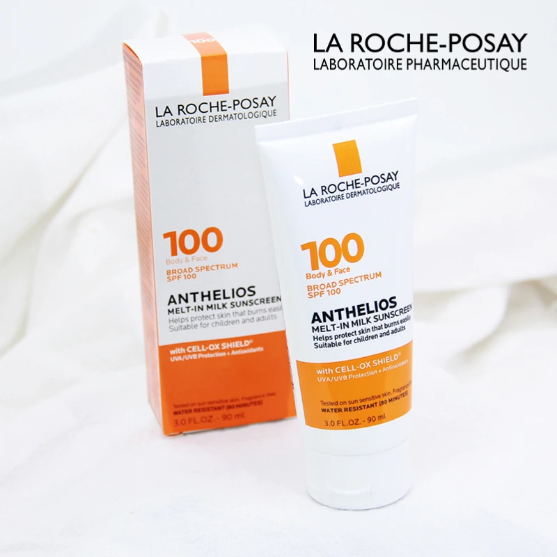 

Солнцезащитный крем La Roche Posay SPF100, масло для жирной и нежирной кожи, зеленая этикетка, защита от солнца, 90 мл
