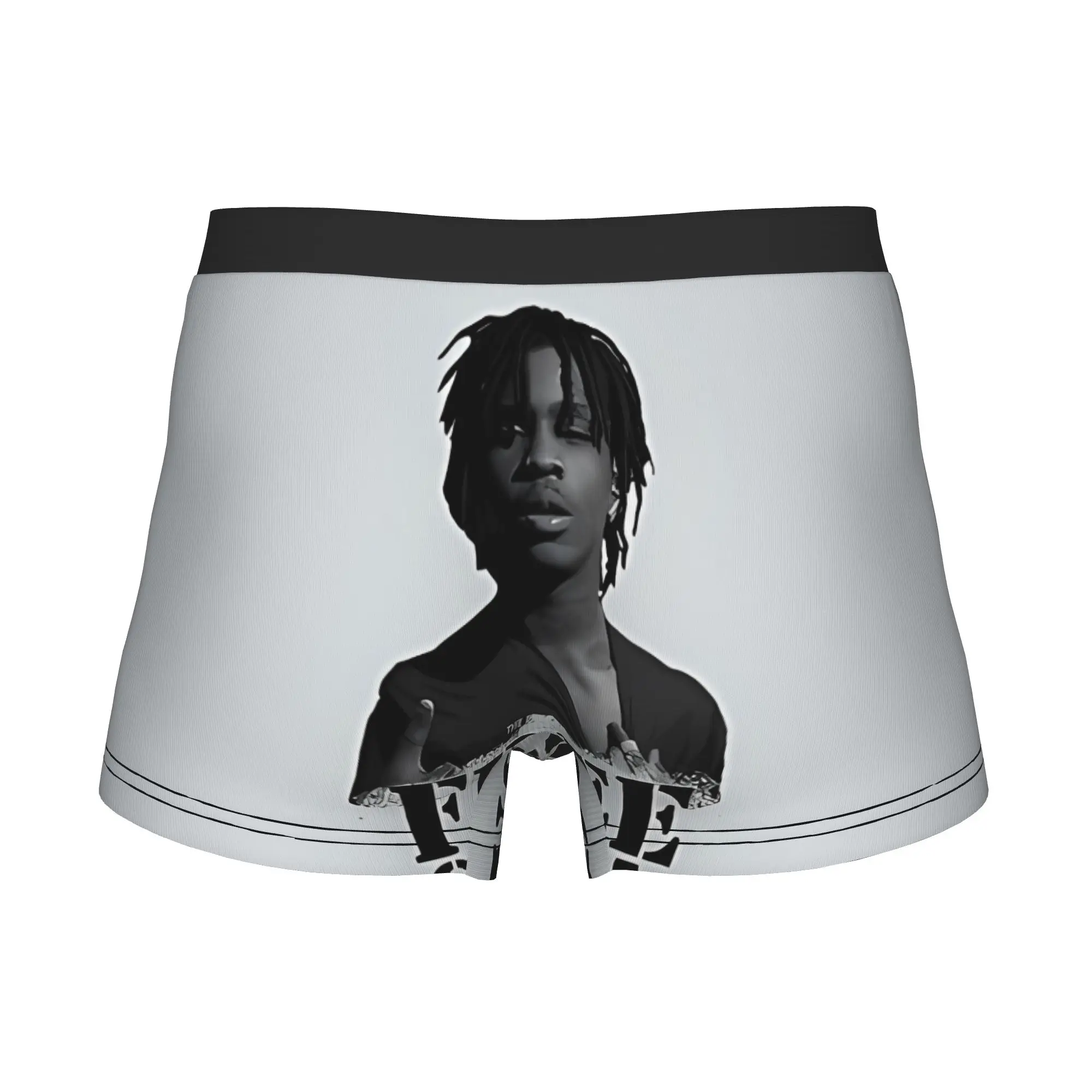 Фото Бесплатные трусы Sosa Chief Keef, дышащие трусики, мужское нижнее белье, вентилируемые шорты, трусы-боксеры №4