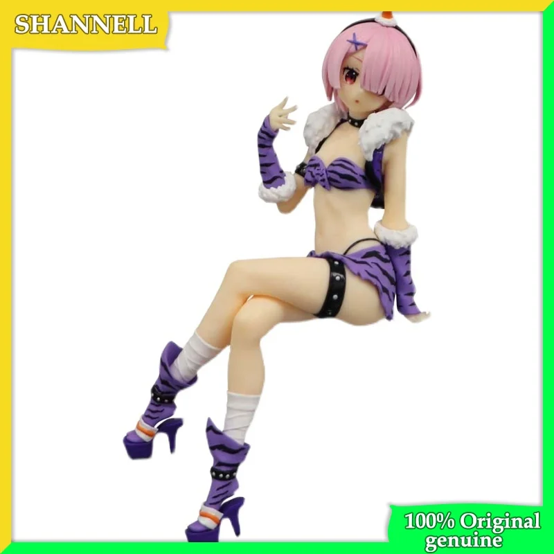 

Re:Zero 100% Original genuine Ram 16cm PVC Action Figure Anime Figure Model Toys Figure Collection Doll Gift