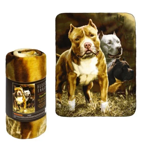 

Флисовое одеяло-Pitbull-легкое Флисовое одеяло из искусственного меха, одеяло большого размера 50x60 дюймов-для кровати, дивана, дивана, пикника, ...