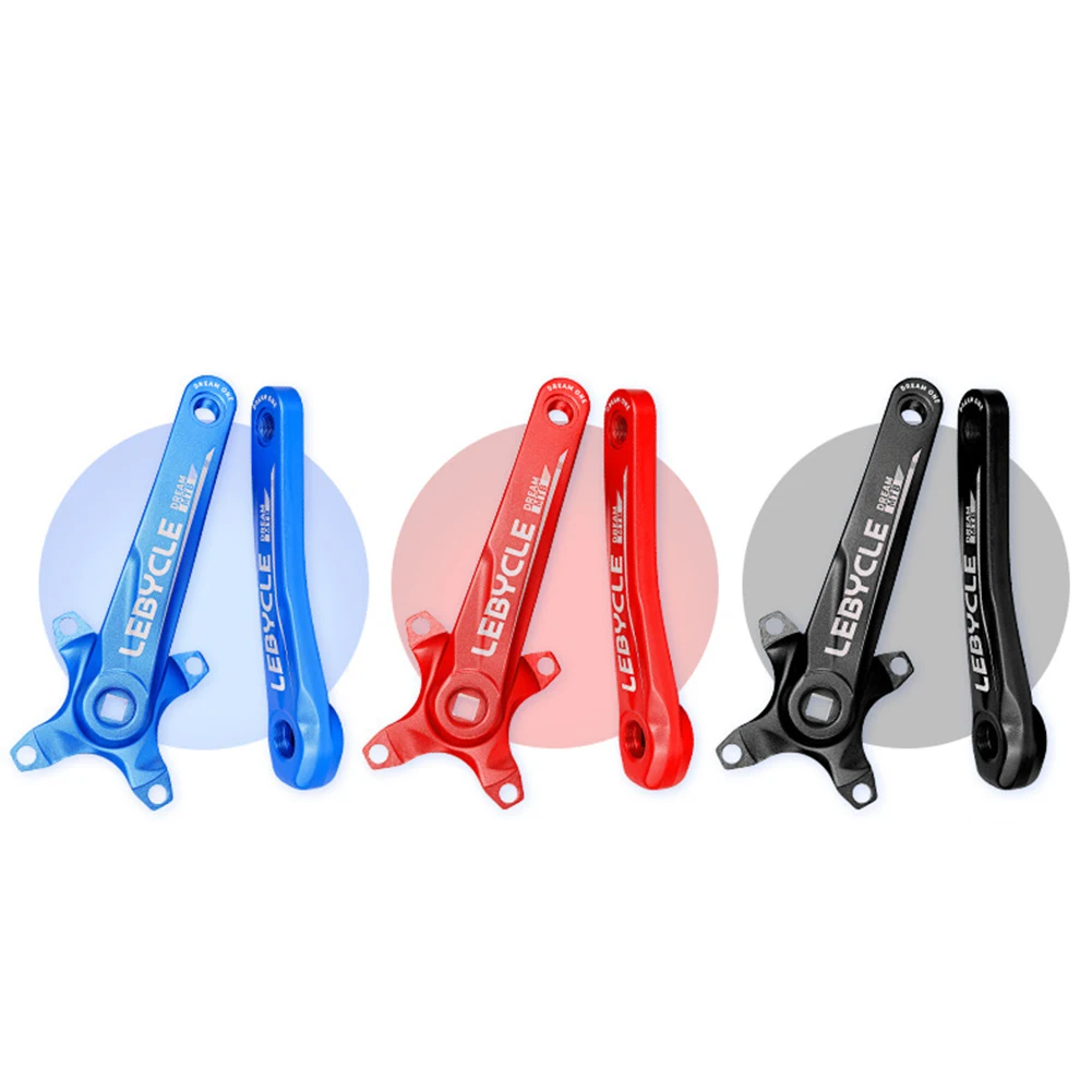 

Mountain Bike Square Hole Crank Modified Large Roulette Accessories Aluminum Alloy Integral Molding Cycling Bicycle Parts
