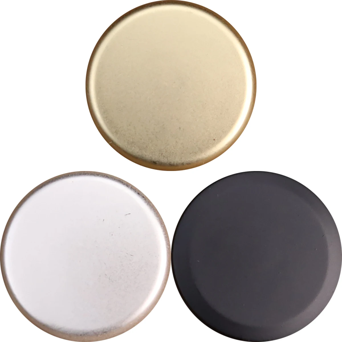 6 шт. Металлическая пуговица с гладкой поверхностью хвостовик для джинсов