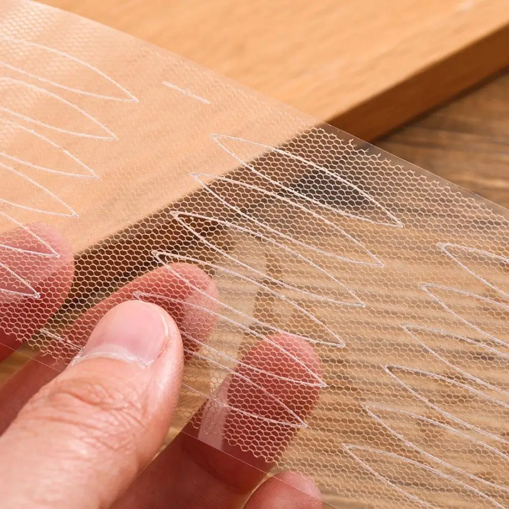 

Lace Double Eyelid Sticker Gauze Mesh Lace Stick Stealth Sticker Without Double-fold Tool Invisible Make Glue Up Eyelid Big R9S9