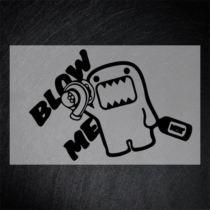 JDM DOMO Domo-kun мультяшная модификация светоотражающий автомобиль мотоцикл задний