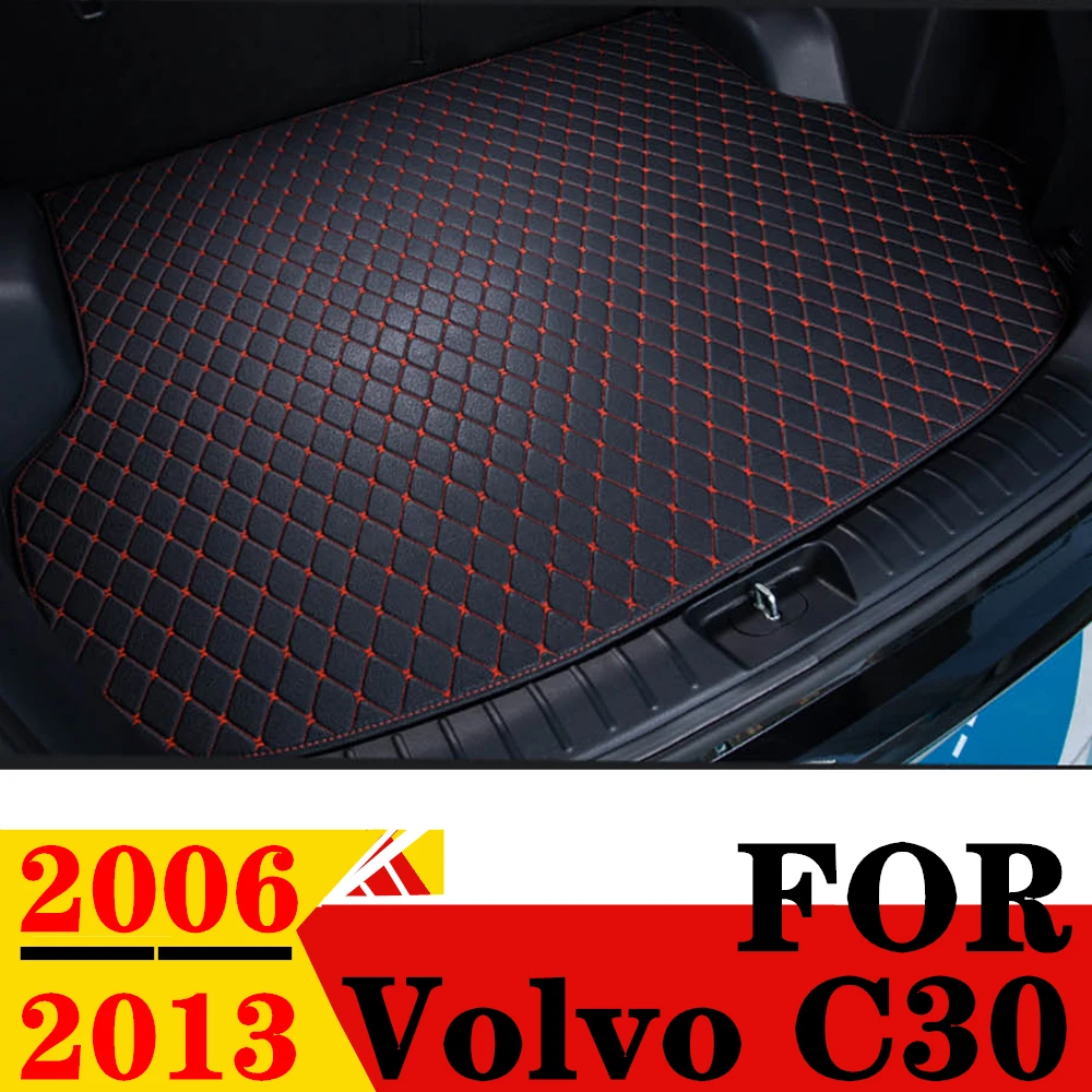 

Car Trunk Mat For Volvo C30 2006-2013 All Weather XPE Flat Side Rear Cargo Cover Carpet Liner Tail AUTO Parts Boot Luggage Pad