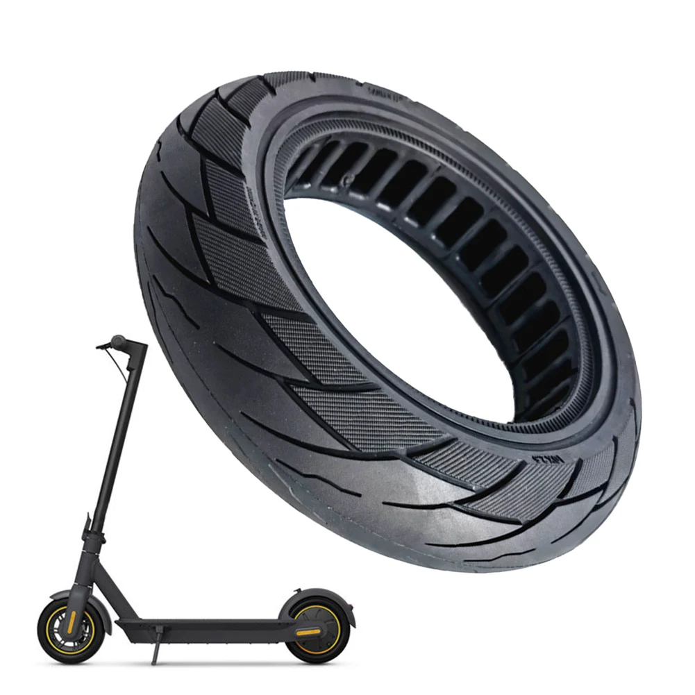 Brandneu Vollgummireifen10 Zoll Gummi Ersatzteile Schwarz Vollgummireifen Zubehör 10x2.50-6.5 60/70-6.5 E-Scooter