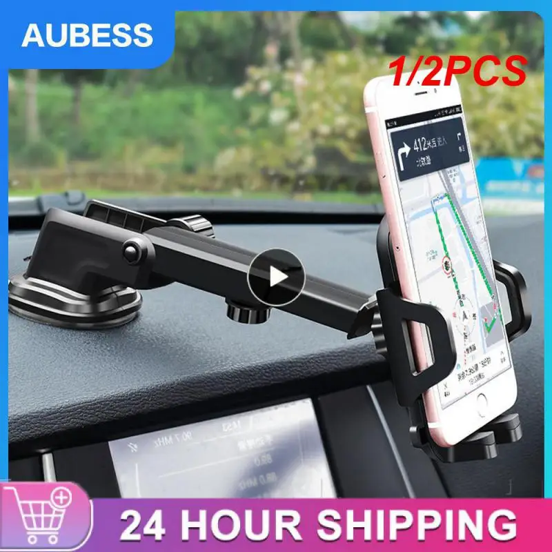 

1/2PCS Untoom Car Phone Holder for X Xr Xs Max 8 7 Plus Windshield Car Mount Phone Holder Stand for S9 S8 S7 Plus