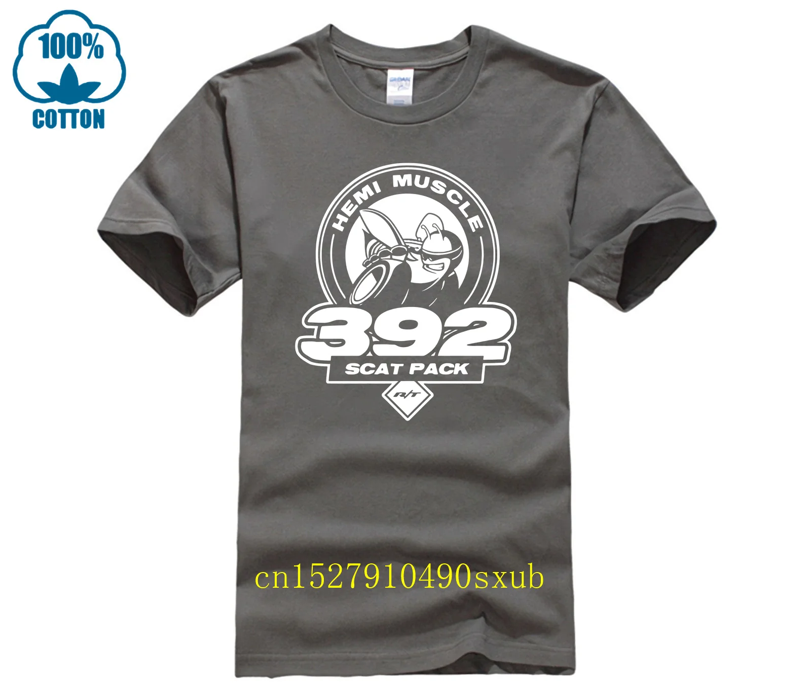 Scat Pack Hemi Muscle 392 модная мужская футболка Match Your Car's Color