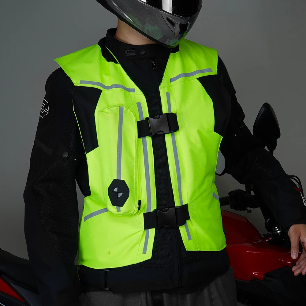 Новый светоотражающий жилет защитная светоотражающая куртка мотоциклетная