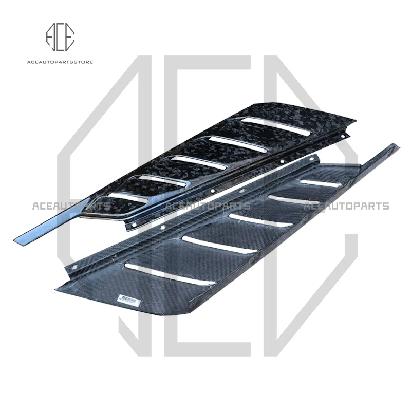 Сменные вентиляционные отверстия заднего капота из сухого углеродного волокна