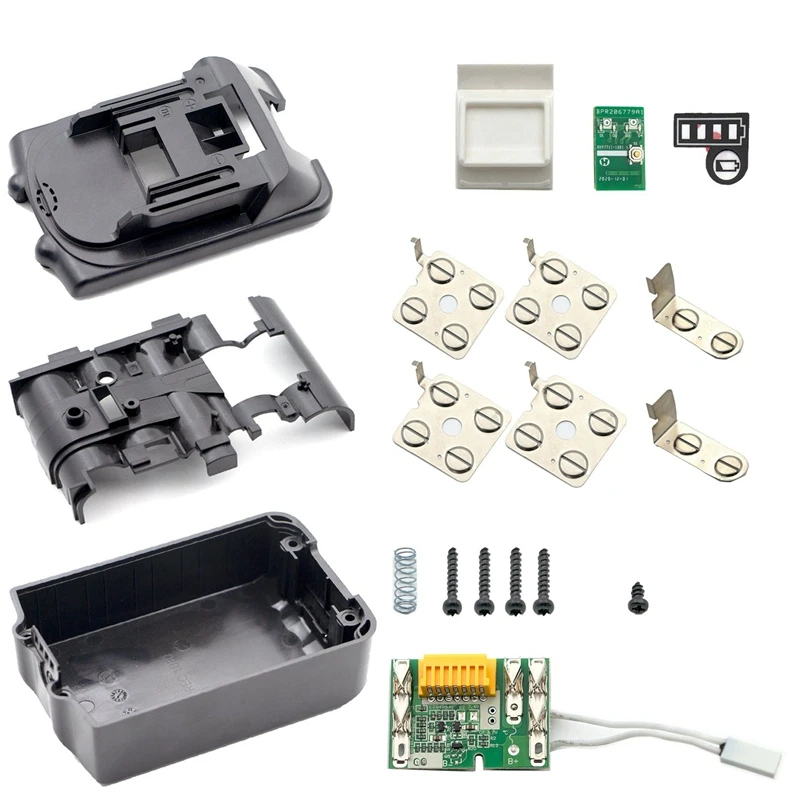 

Подходит для силового инструмента Makita 18 в BL1830, чехол для литиевой батареи с балансировкой напряжения