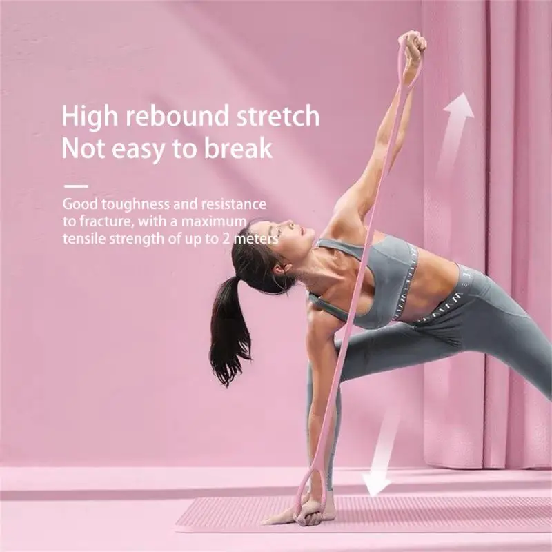 1-10 шт. растягивающийся ремень для йоги 8-фигурный натяжитель инструмент с