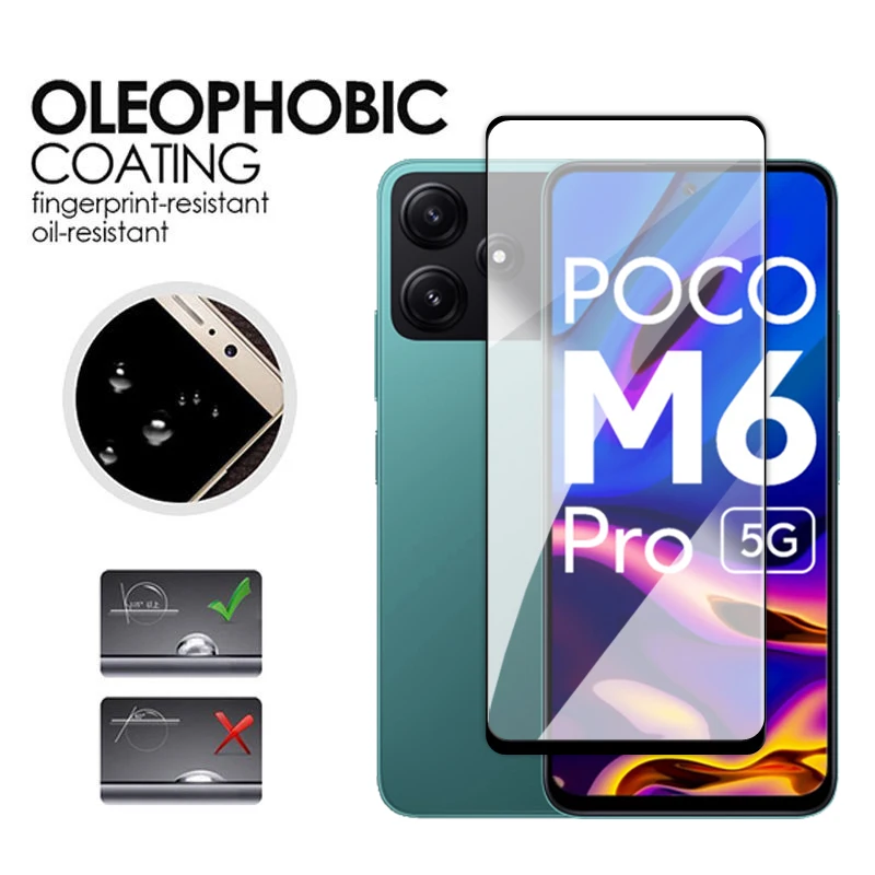Рисунок 2 - 4 в 1 для POCO M6 Pro стекло POCO