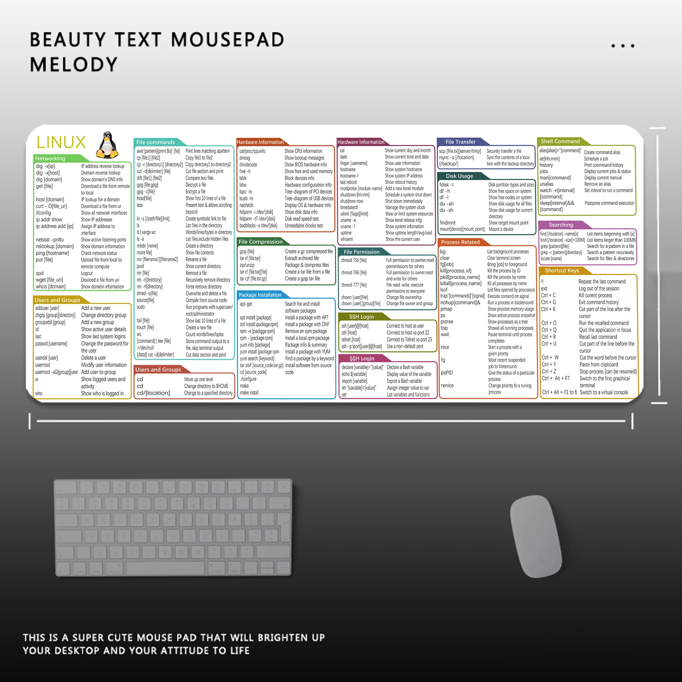 Коврик для мыши Pad Office Rug 80x30cm Table Mausepad с зажиженным антипроскальзывающим базовым