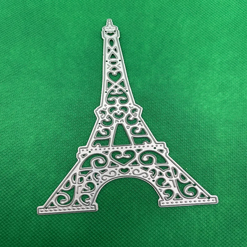 

Lron Tower 2022 New Metal Cutting Dies Decoration Scrapbooking Knife Blade Paper Punch Stencils Album Embossing