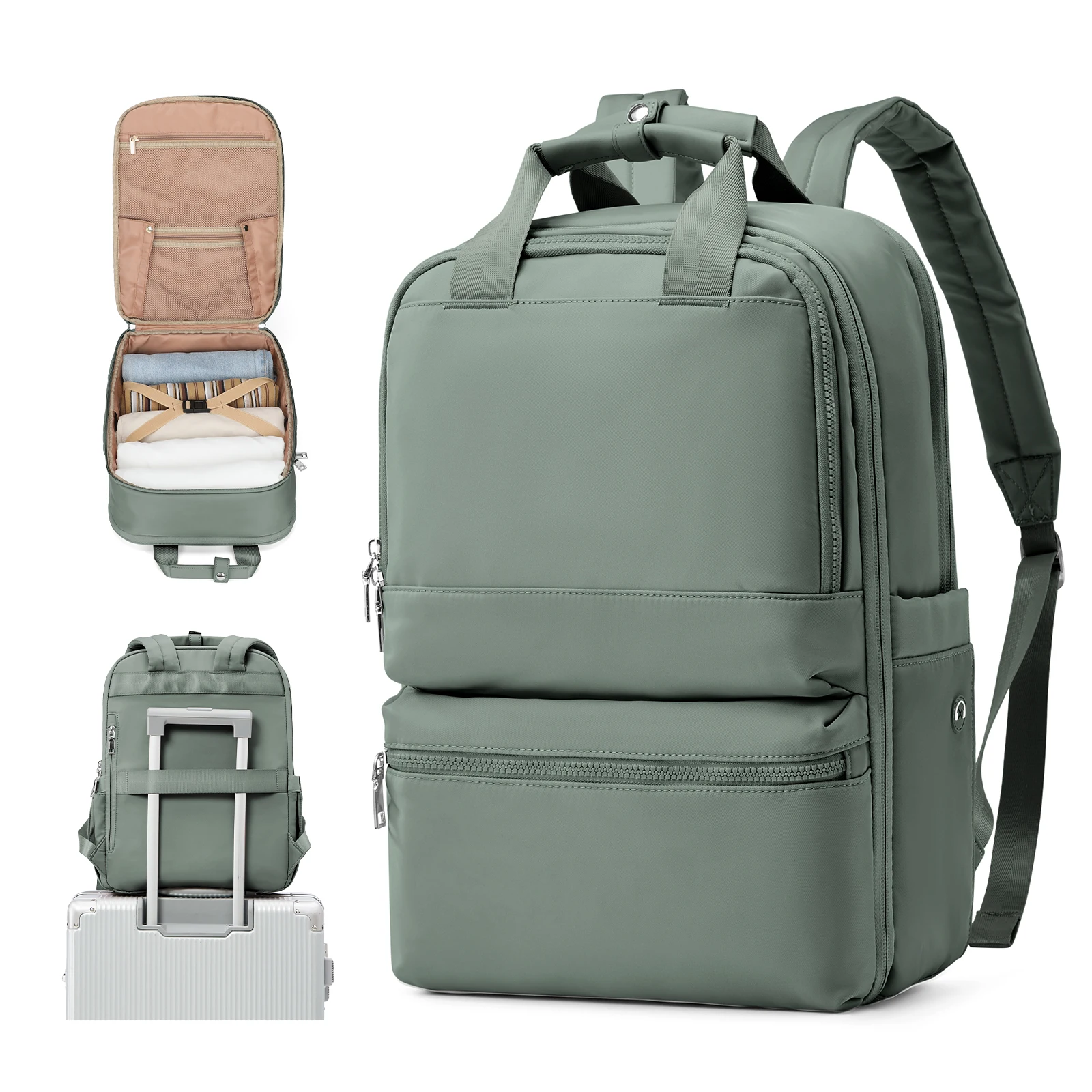 Дорожный рюкзак для мужчин и женщин деловой вместительный ранец ноутбука