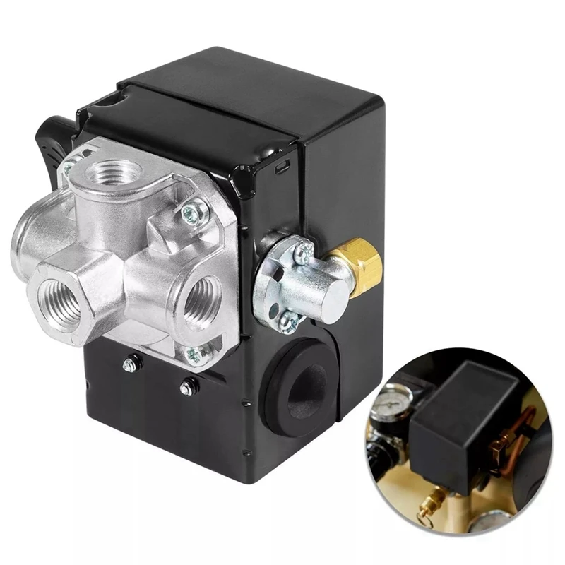 Реле давления 23474570 с/разгрузкой и рычагом включения/выключения для компрессора