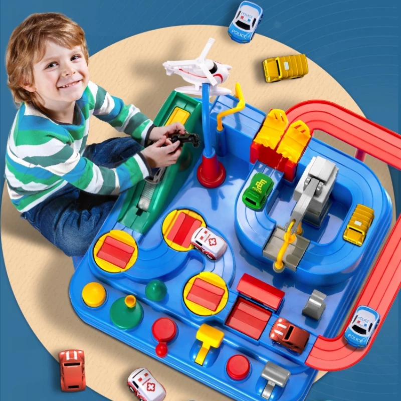 

Children's Toy Car Intelligence 4 Years Old Boys and Girls Building Blocks 3 Years Old Birthday Christmas