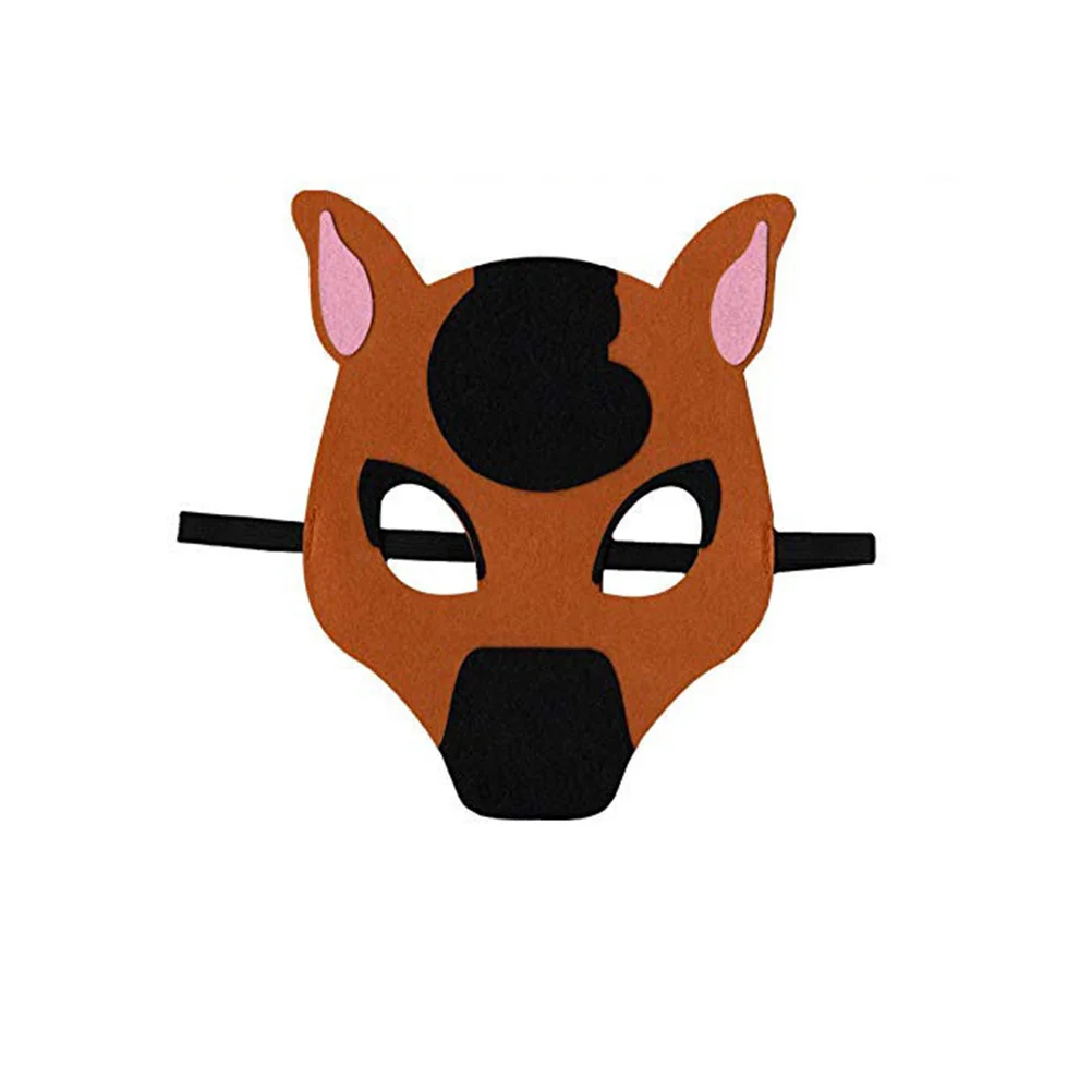 

8 Pcs Animal Masks For Kids Party Dance Animal Half- Kids Cosplay Supply Child