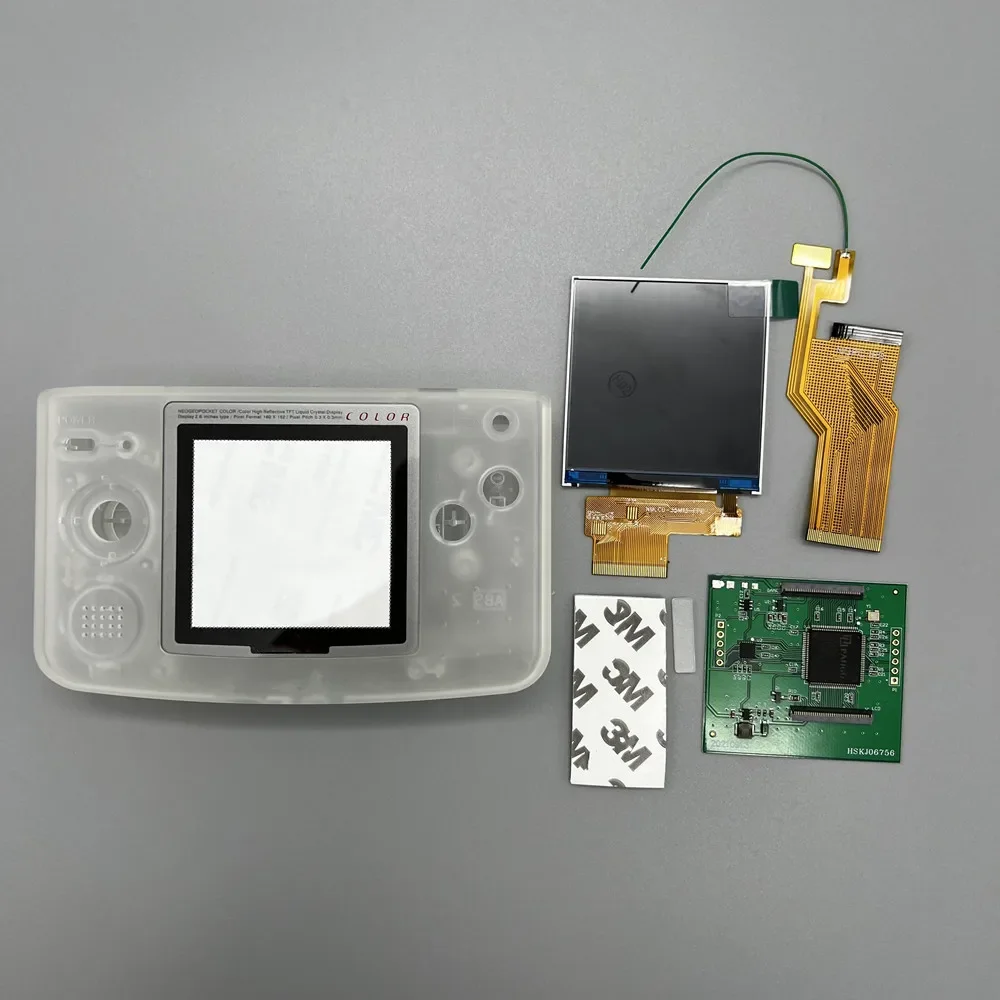 Новый 2,6-дюймовый IPS LCD-экран оригинального размера для Neo Geo Pocket Color NGPC, без необходимости резки корпуса. (art.: 3920daa604549) - 3920daa604549