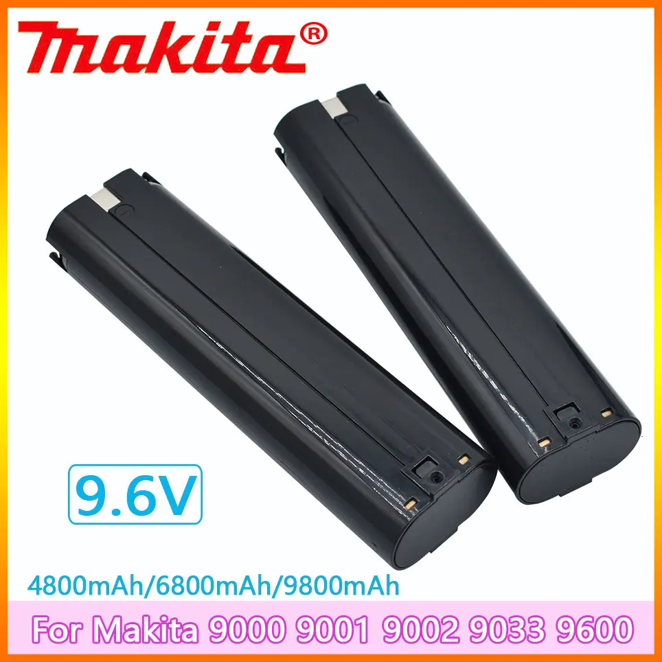 

Makita 9.6V 4800mAh Ni-MH Rechargeable Replacement Battery for Makita Mak 6095D 9000 9001 9033 9034 632007-4 9600 193890-9 5090D