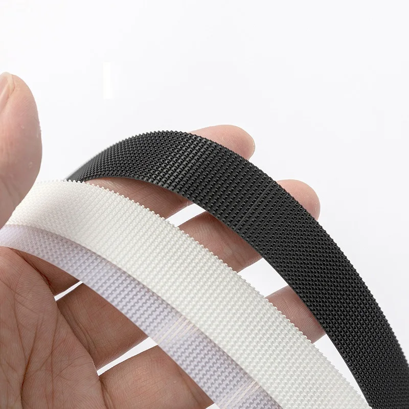 Прозрачная черно-белая мягкая детская лента-петля для закрепления крючков