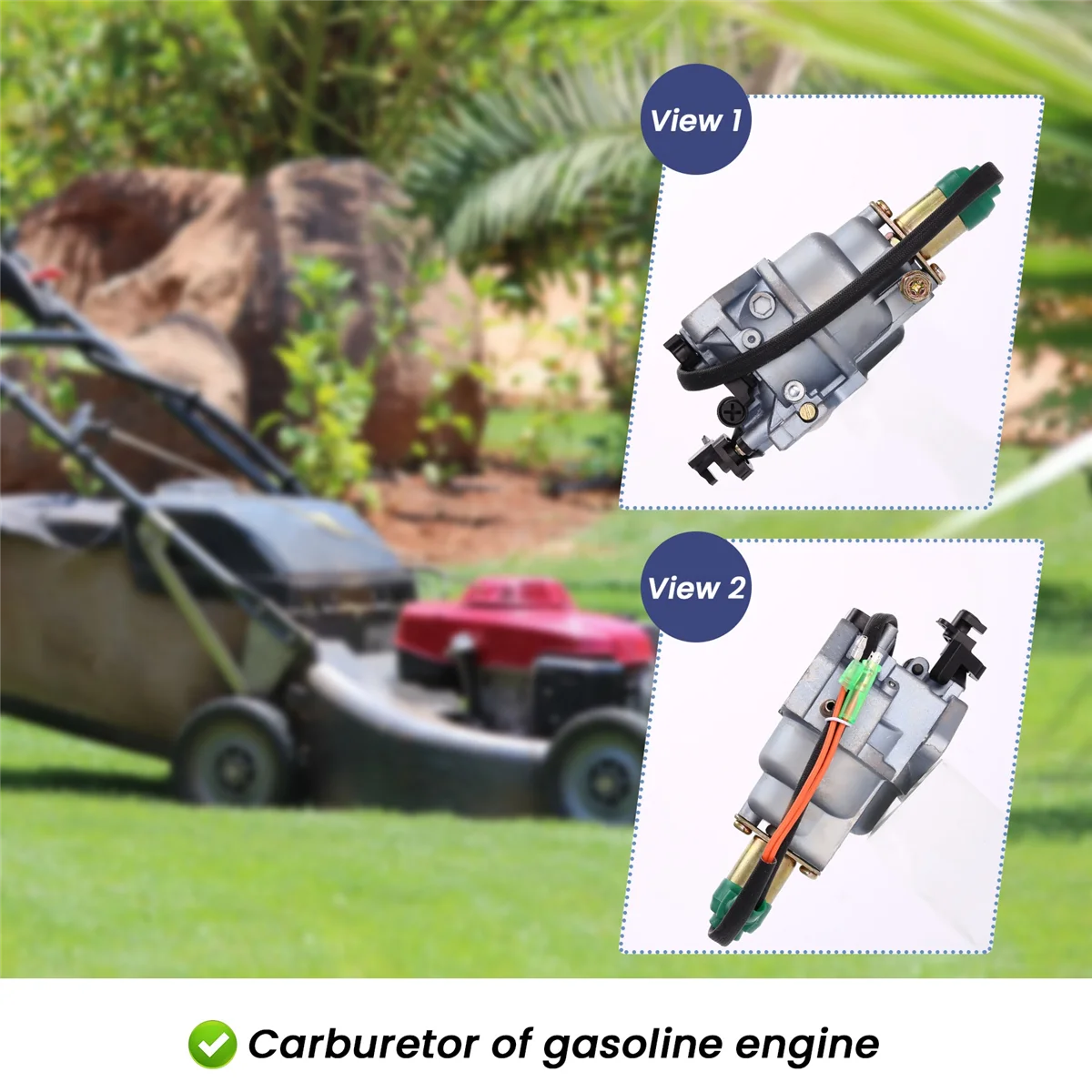 Карбюратор подходит для портативного генератора GX240 8HP GX270 9HP GX340 11HP GX390 13HP 182F 188F Ex6500