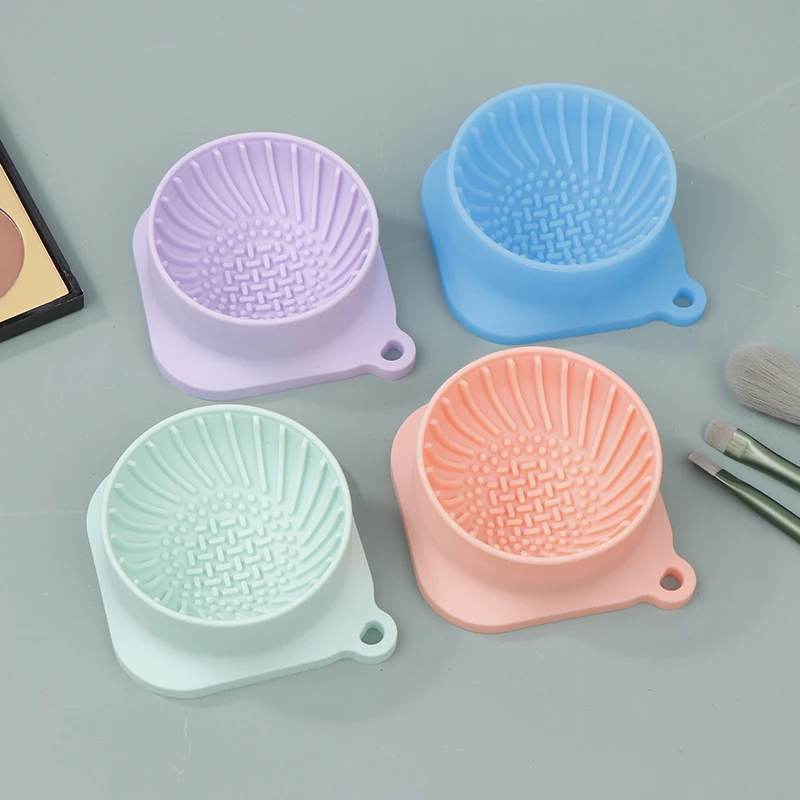 Силиконовый скраб очиститель инструмент для чистки кисть макияжа косметическая