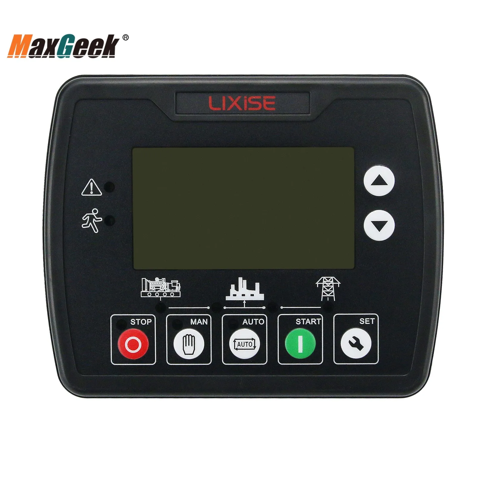 Фото Maxgeek LXC3120 Контроллер дизельного генератора Контроллер генераторной установки Панель управления генератором автоматического запуска и остановки №1