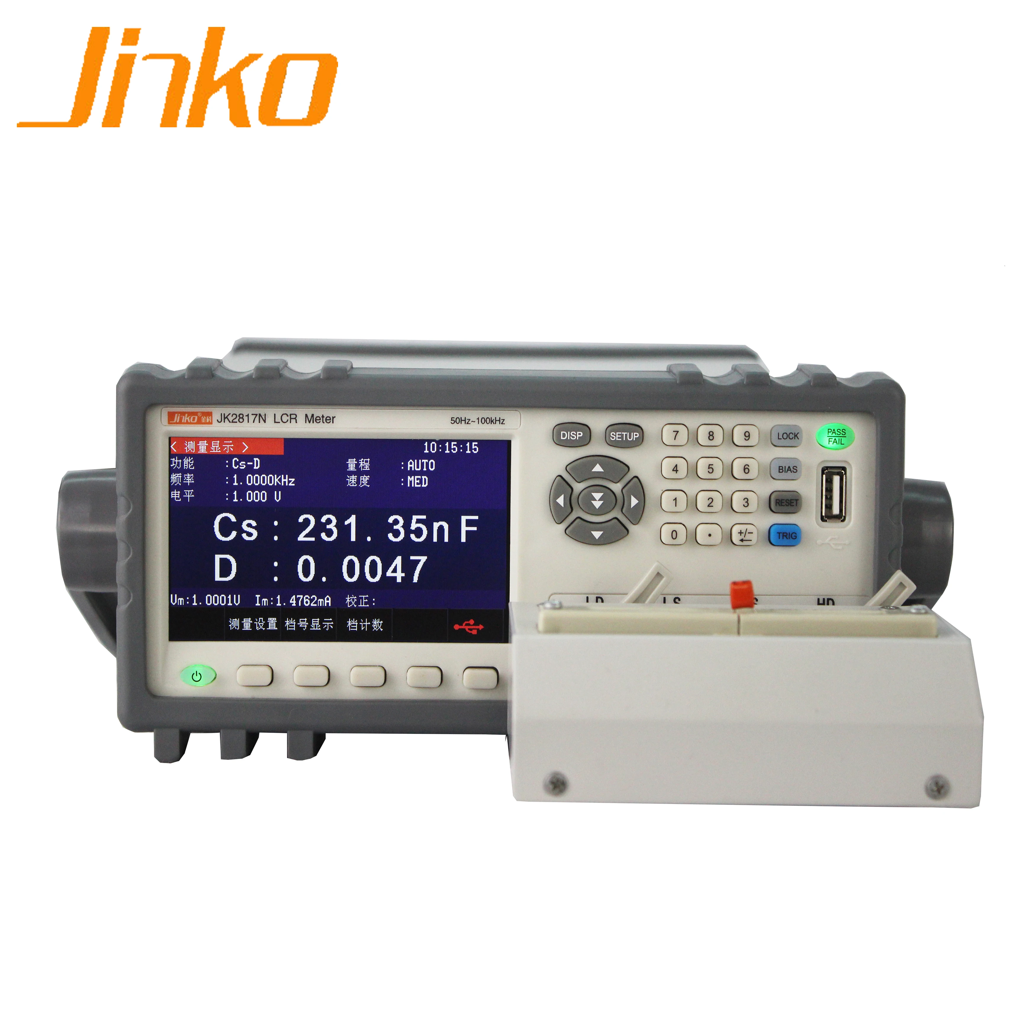 

very hot sales New Precision digital lcr meter 100khz rlc meter JK2817N digital LCR Meter with 0.1% test accuracy
