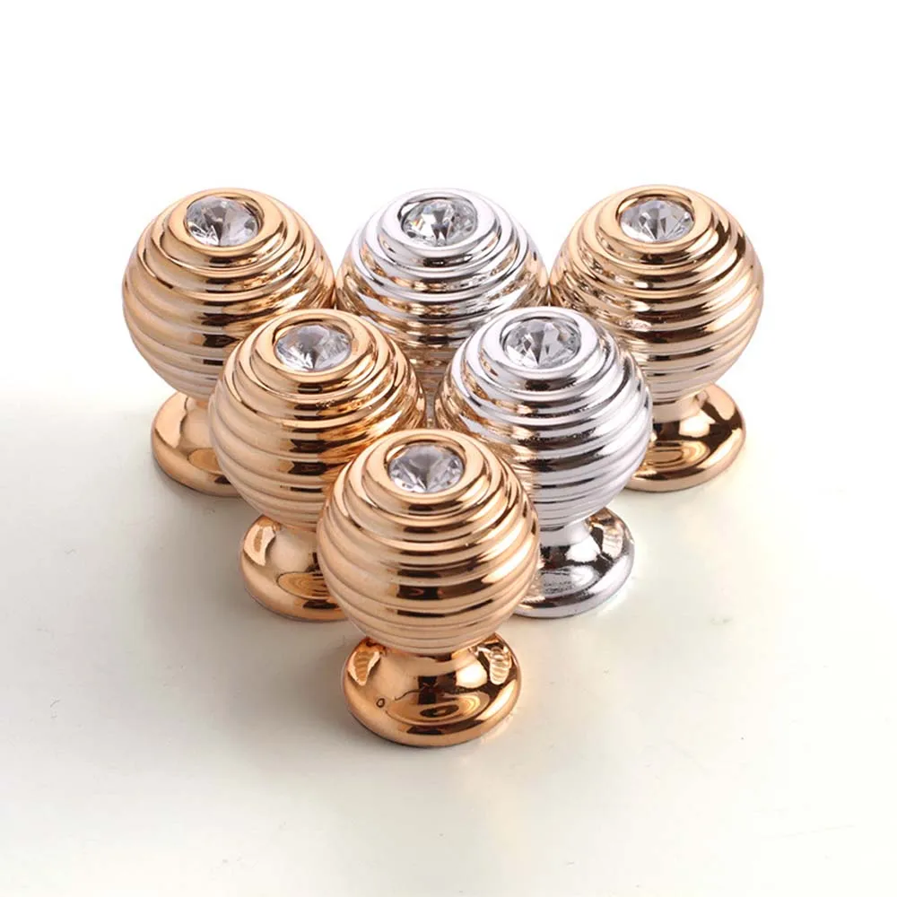 

Personality Creative Silver Round Handle Modern Light Luxury Simple Cabinet Door Drawer Wine Cabinet Cabinet Single Hole Handles