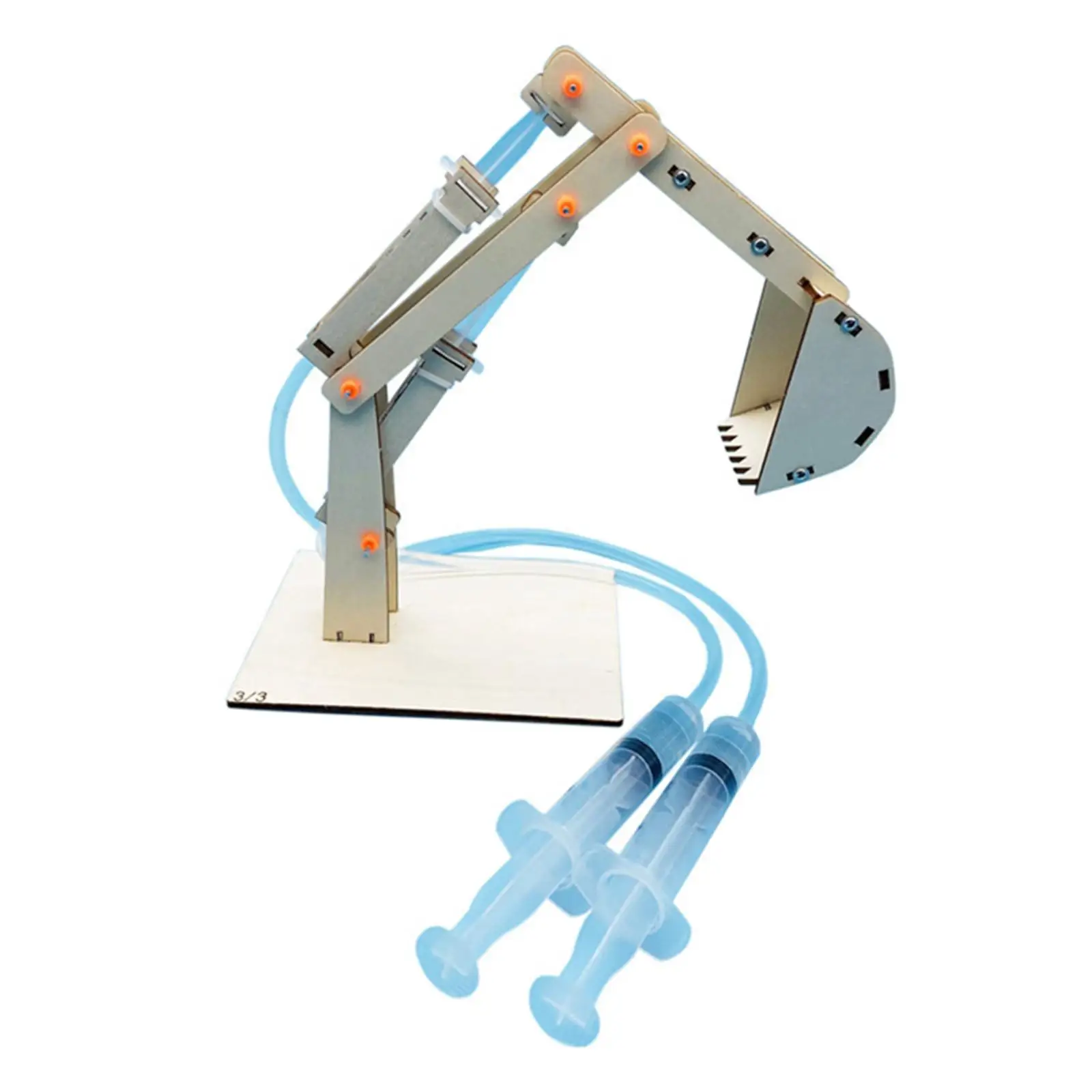 

Hydraulic Excavator Kit DIY Science Experiment Crafts Projects for Children