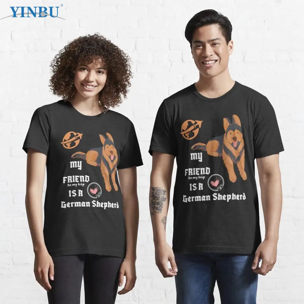 

Футболка мужская с принтом «Hhepherd dog YINBU», 2023