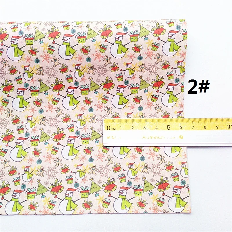 Рождественские простыни из искусственной кожи гладкой синтетической с