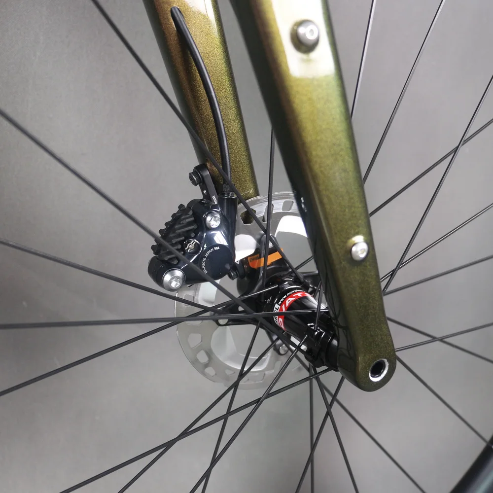 Полный внутренний тросовый диск гравийный велосипед полный GR047 Chameleon 1007 краска 22