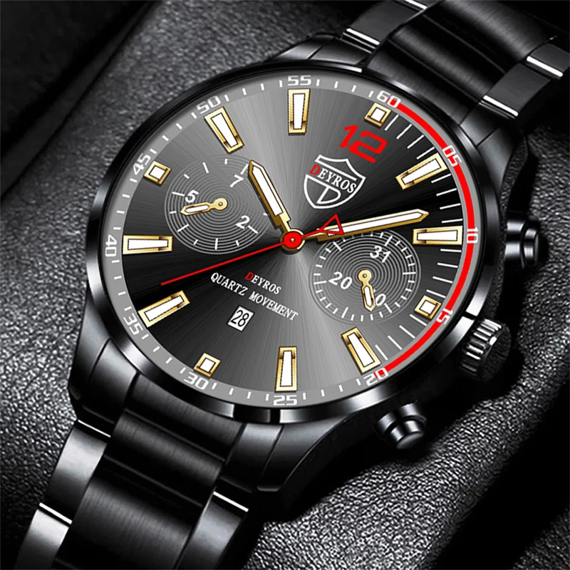 

Uhren herren Luxus Mode Herren Sport Uhren мужской деловой будильник Armbanduhr Mann Повседневный Leder Uhr