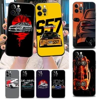 phone case for iphone apple 11 12 13 pro 7 8 se xr xs max 5 5s 6 6s plus case soft silicone funda cover sports car evo jdm drift