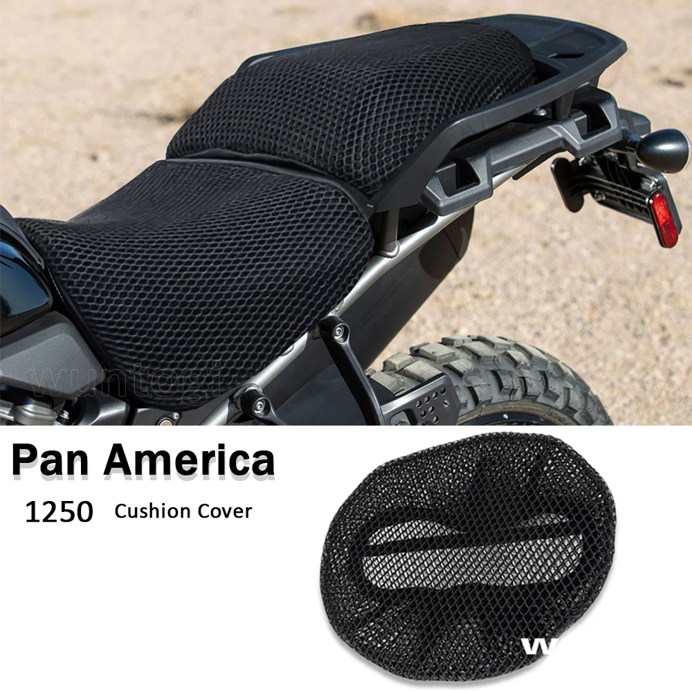 

New Motorcycle Seat Protect Cushion Seat Cover Nylon Fabric Saddle Cooling Honeycomb Mat For PANAMERICA PAN AMERICA 1250S PA1250