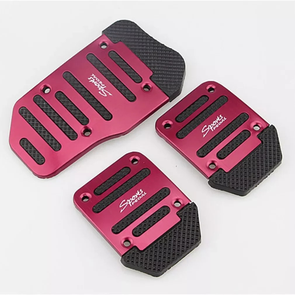 

AUTO PARTS 2019 Hot Universal Aluminum Manual Transmission Car Non-slip Pedal Manual Car Brake Clutch Accelerator Alloy Antiskid