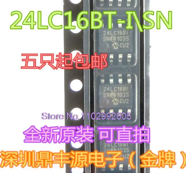 

20 шт./партия 24LC16BT-I/SN SOP-8