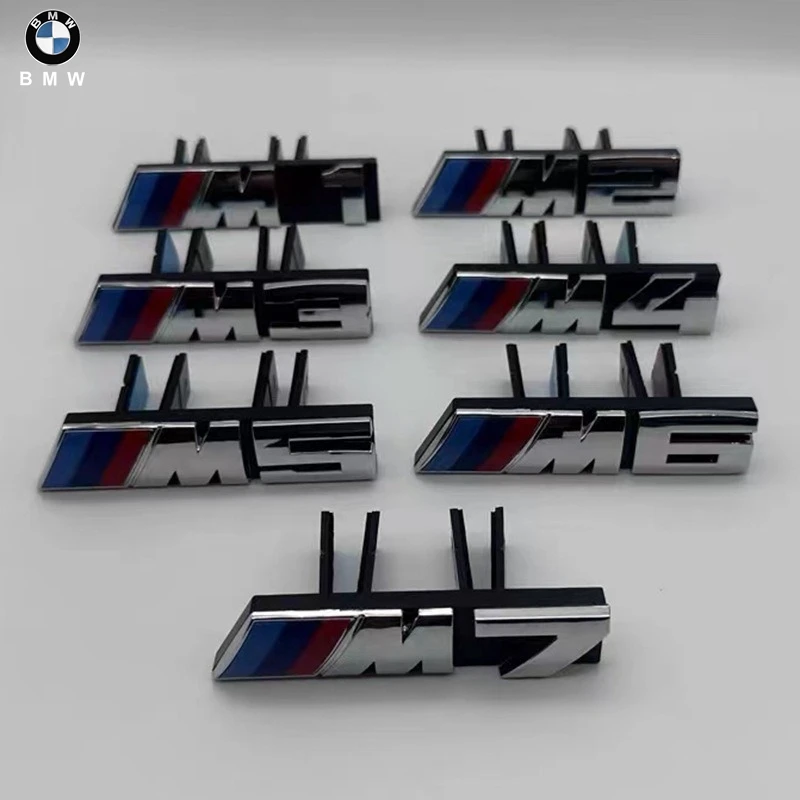 Эмблема M на переднюю решетку автомобиля, наклейка для BMW M1 M2 M3 M5 M6 X2 X3 X4 X5M X6M X7M G82 G83 F48 G60 G68 G70 E83 G11 F39 E60 E46 (art.: 3920db9519c93) - 3920db9519c93