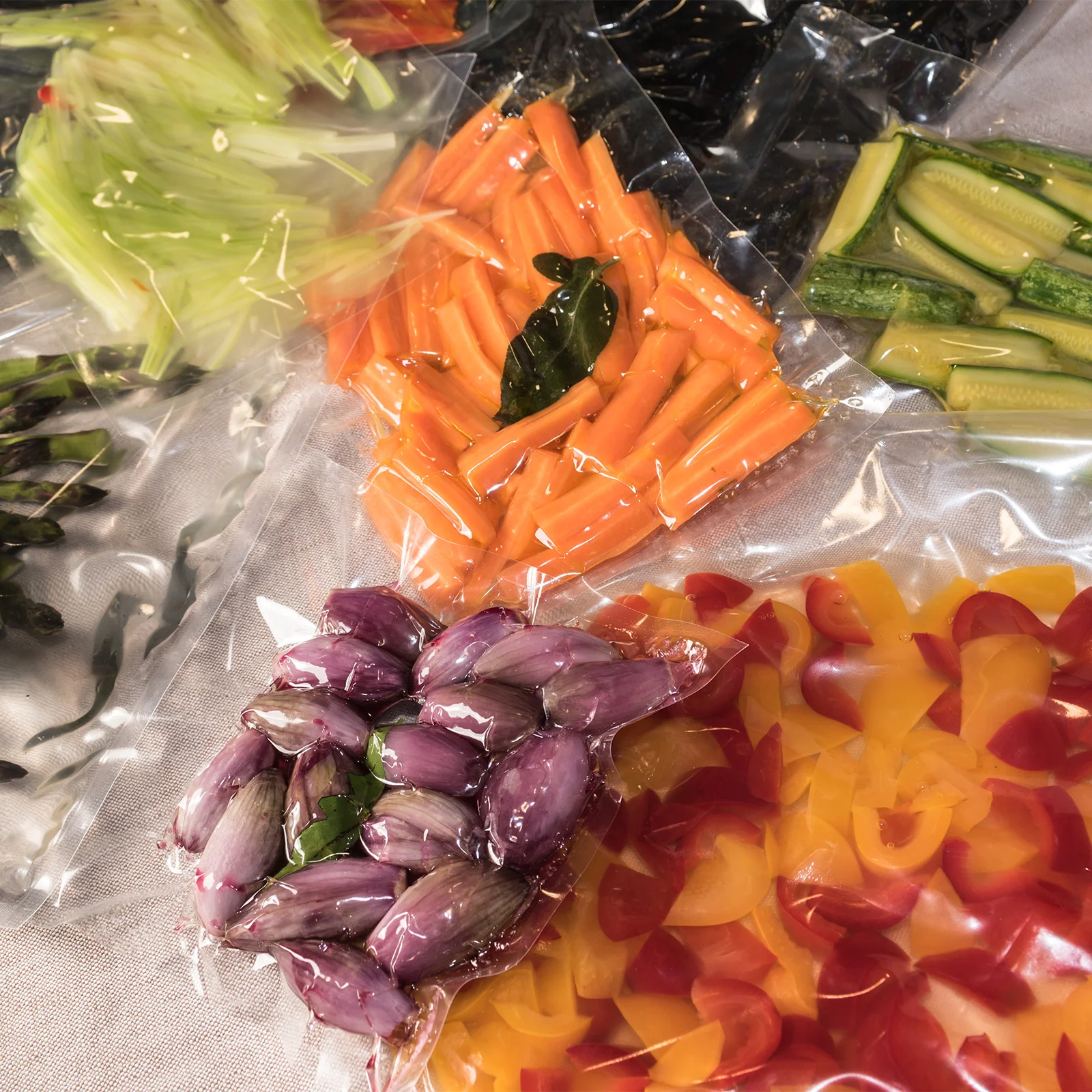 100 шт. вакуумные упаковочные пакеты комбинированные подушечки маленькая