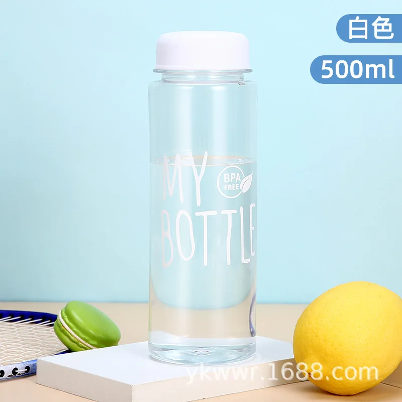 

MOONBIFFY Пластиковая бутылка для воды 500 мл