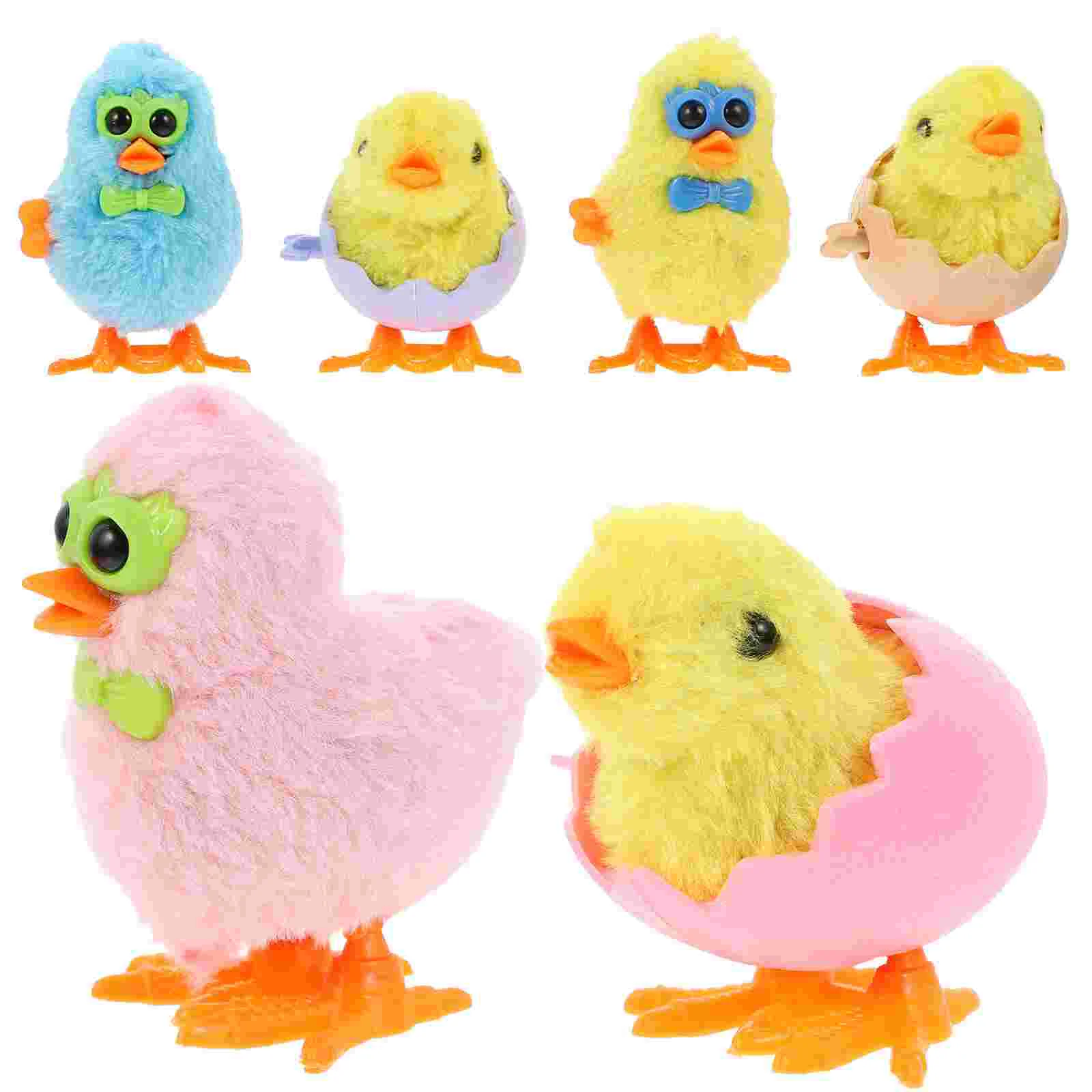 

Windtoys Toy Kids Chicken Fillers Bagplush Easter Favor Windup Classroom Prizes Gift Jumping Walking Baby Chick Dancing Turkey